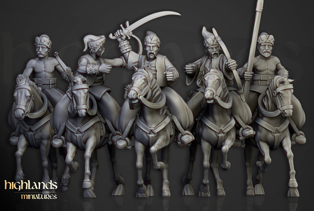 Corsaires Cossacks montés