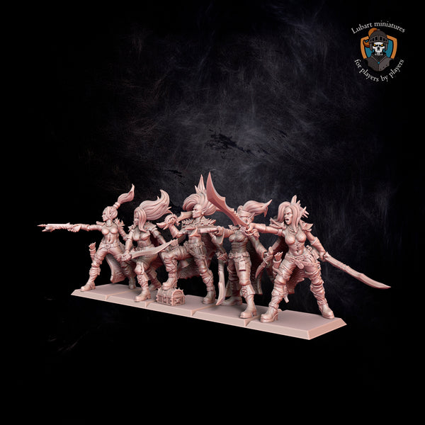 Group of raiding corsairs