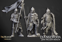 Guerriers squelettes revenants
