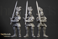 Chevaliers du Sundland a pieds
