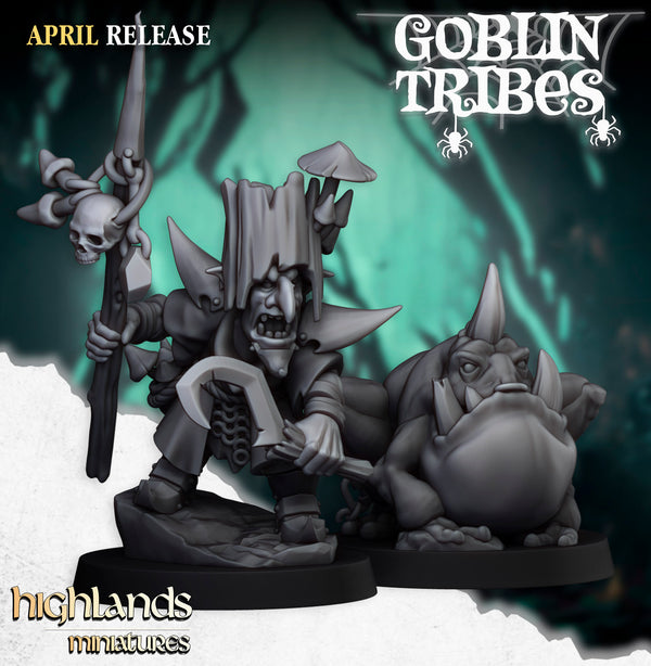 Shaman Gobnax and Croakulus