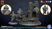 Catapulte naine et ses 3 servants