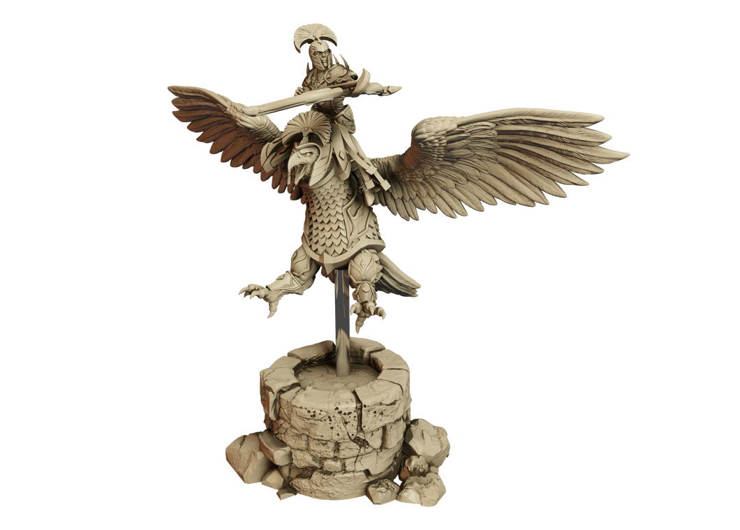 Chevaucheur de grand aigle