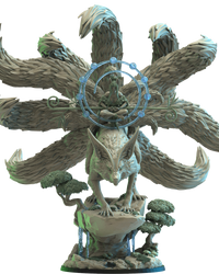 Druide sur Kitsune géant