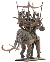 Elephant et arche des morts