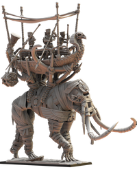 Elephant et arche des morts